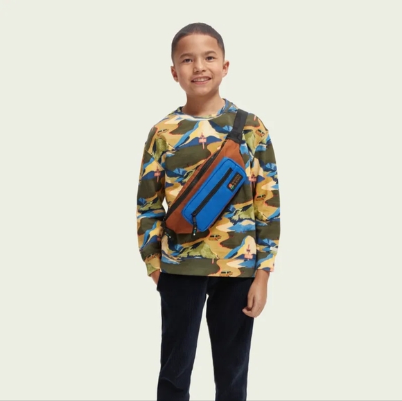 NWT Scotch & Soda Crewneck Sweatshirt size 12 years - Picture 2 of 8